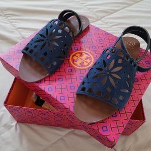 NEW Tory Burch May Flat Sandal $298RT